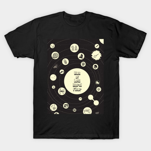 MOLMF Universe T-Shirt by menoflowmoralfiber